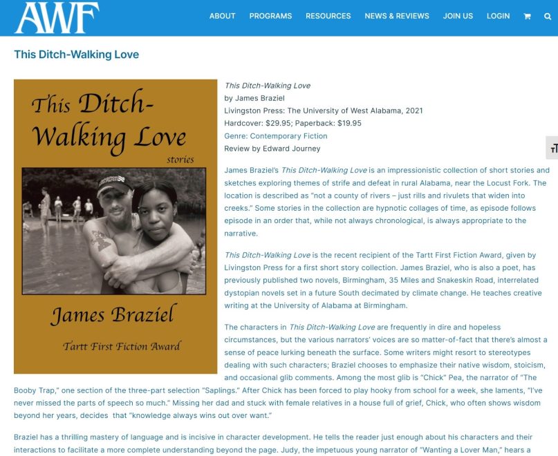 AWF Review of This Ditch-Walking Love